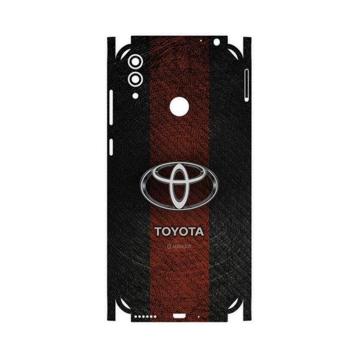 برچسب پوششی ماهوت مدل TOYOTA-FullSkin مناسب برای گوشی موبایل آنر 8C MAHOOT  TOYOTA-FullSkin Cover Sticker for Honor 8C